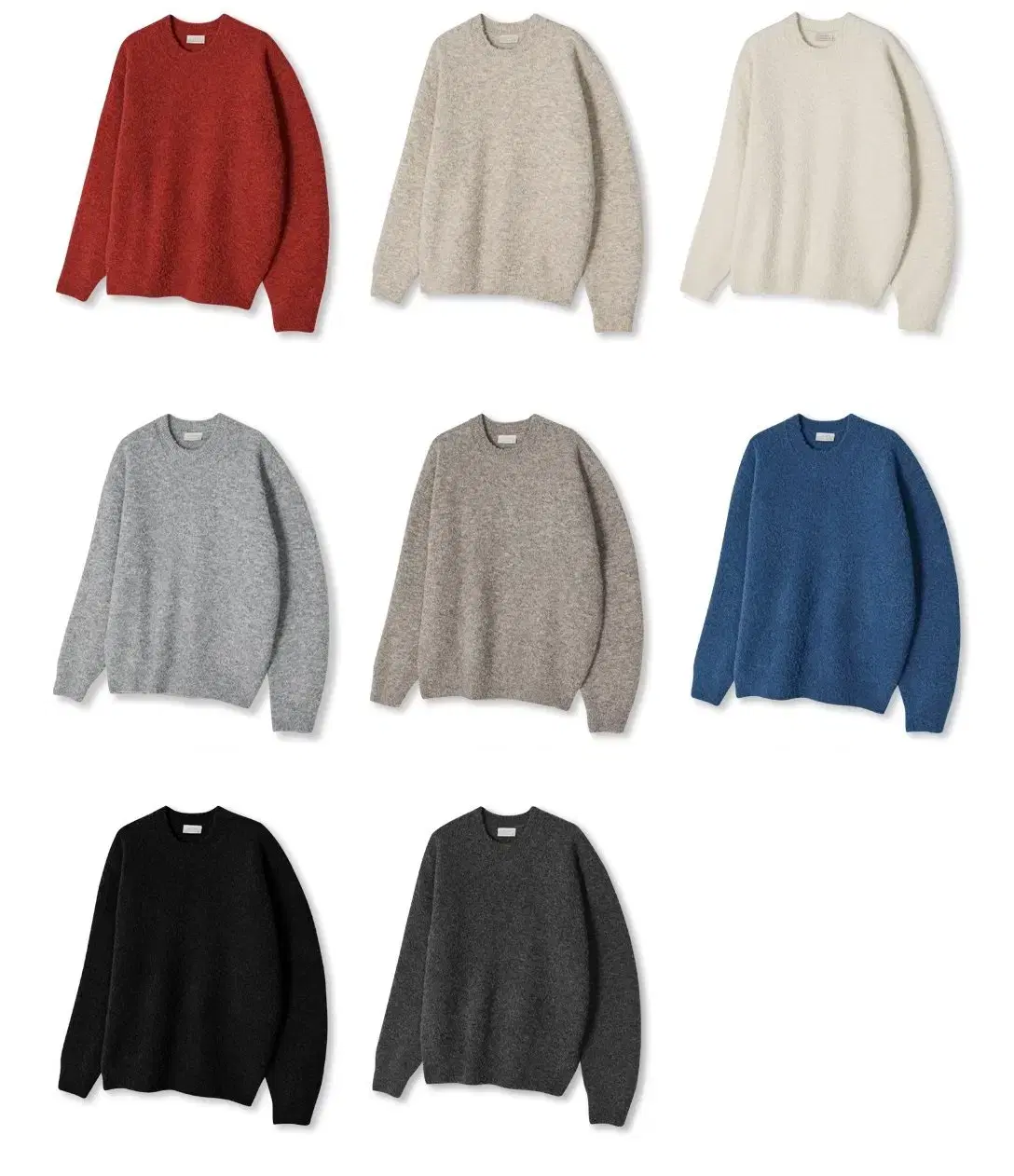 LAINE MERINO Kanye knit 8color