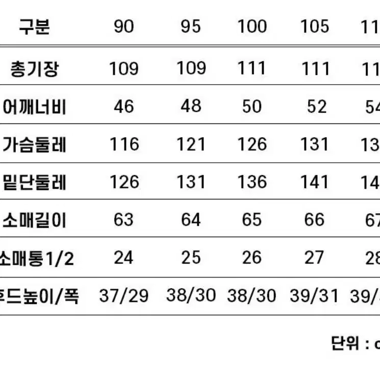 르까프 롱벤치코트 105