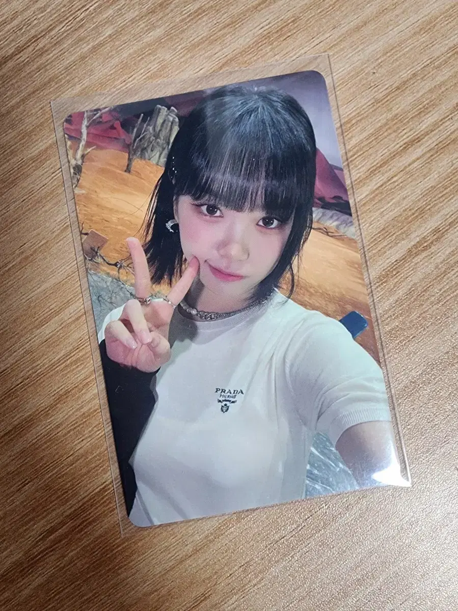 le sserafim kim chaewon unforgiven japan vahn photocard