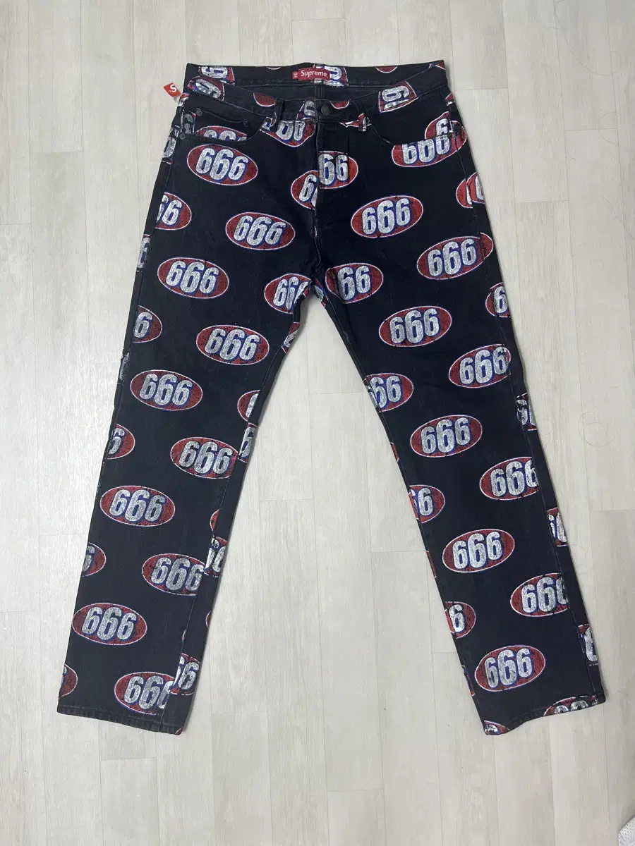 Supreme 666 Denim Pants