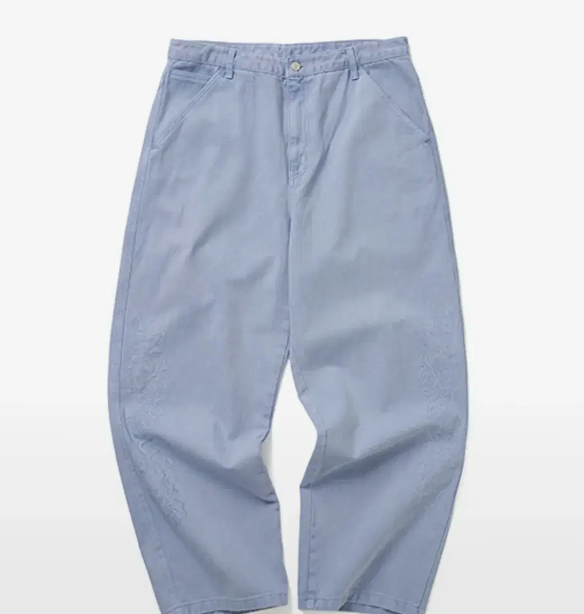 wickanders dyed rider pants (blue)