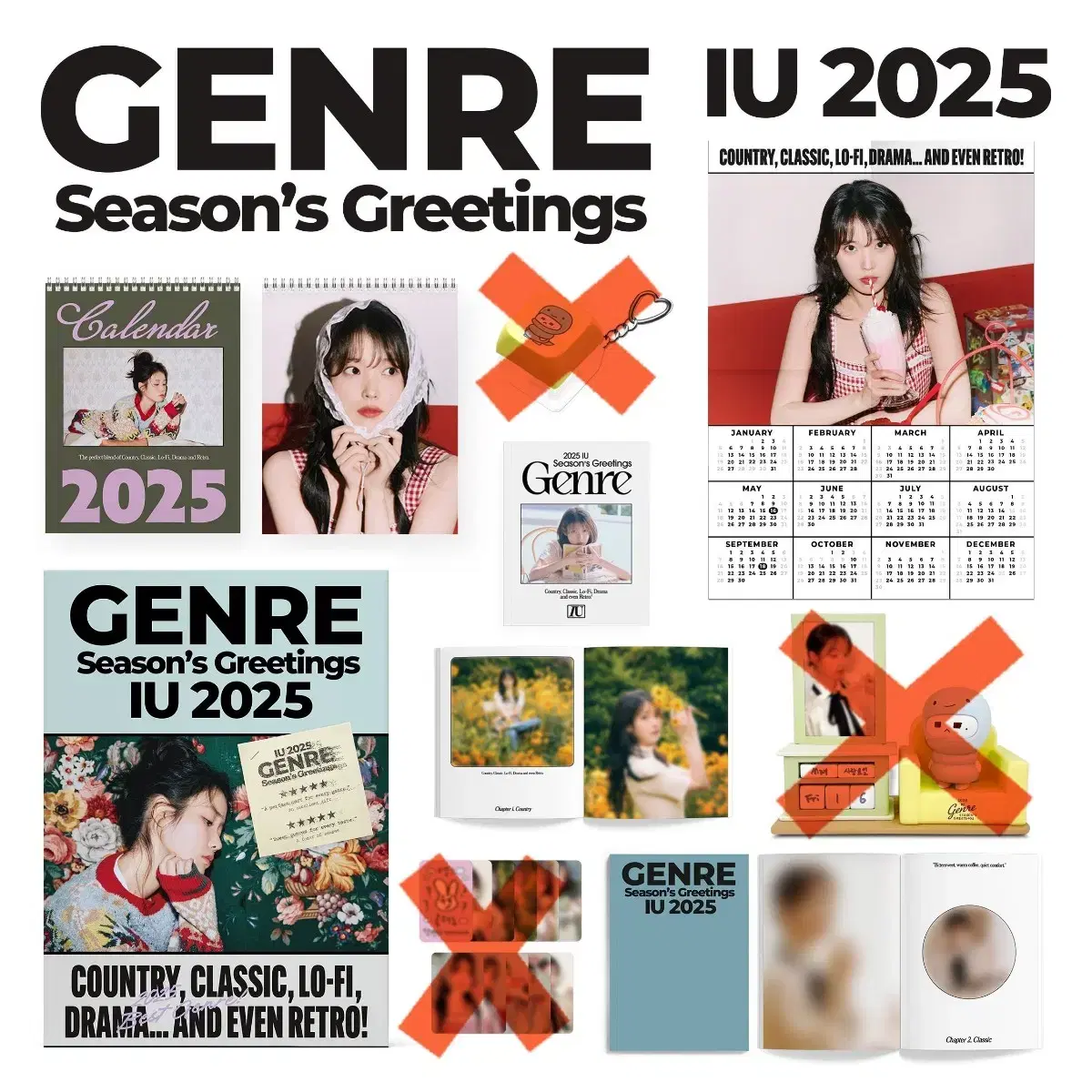 unsealed) iu lee jieun 2025 season's greetings seasons greetings buncheol WTS