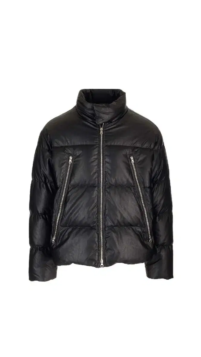 Margiela Zippered Leather Puffer IT50