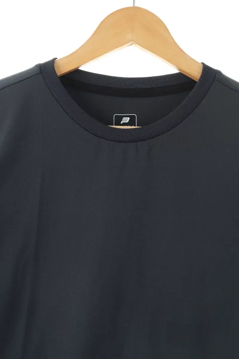 (M) Beanpole Long Sleeve T-Shirt Charcoal Functional Basic Fit-10524