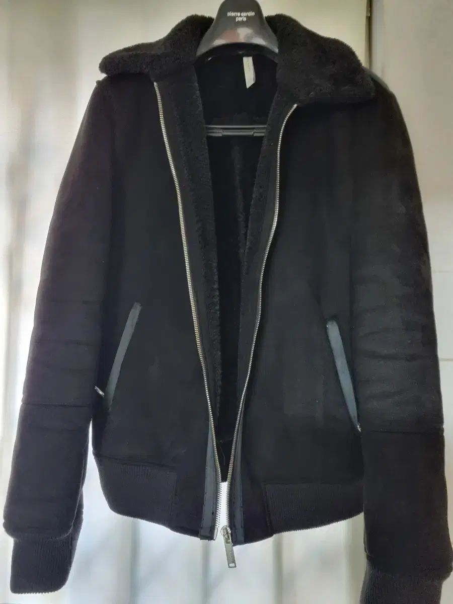 Zara Suede Minimalist Bloomsbury Mustang Jacket