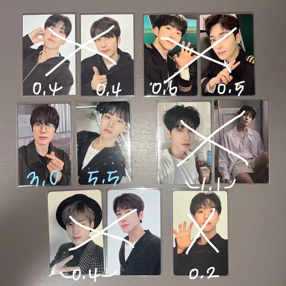 [sell] seventeen photocard wonwoo jeonghan hoshi dk seungkwan broadcast ld pre-order benefits