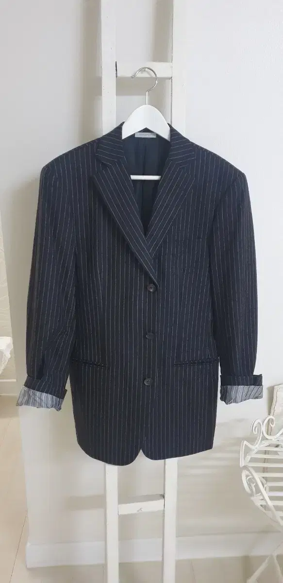 Striped wool jacket 95 JAPEN new