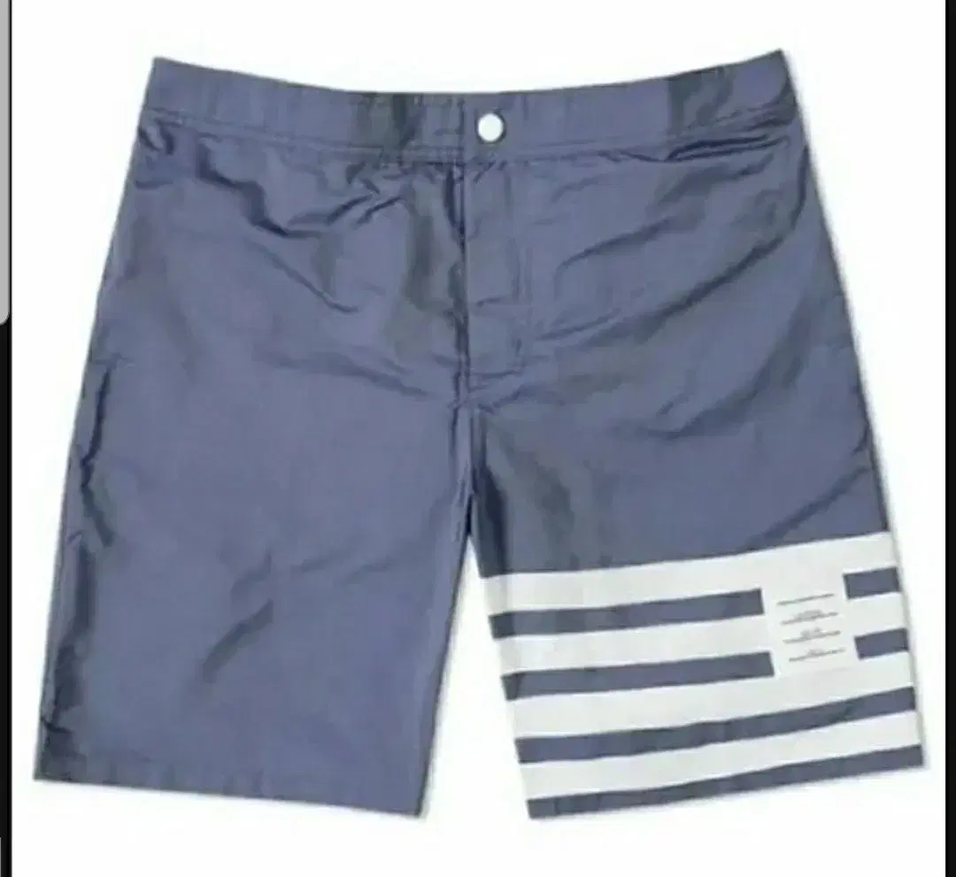 Price Drop Thom Browne Snap Front 4-Wire Swim Shorts Navy Pants