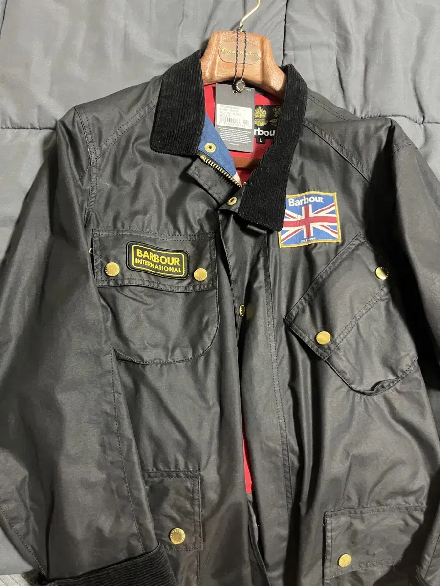 Barbour International Union Jack Size L