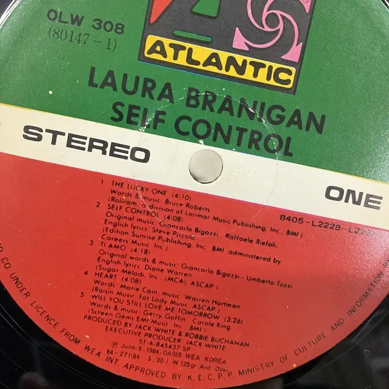 LAURA BRANIGAN LP / AA6365