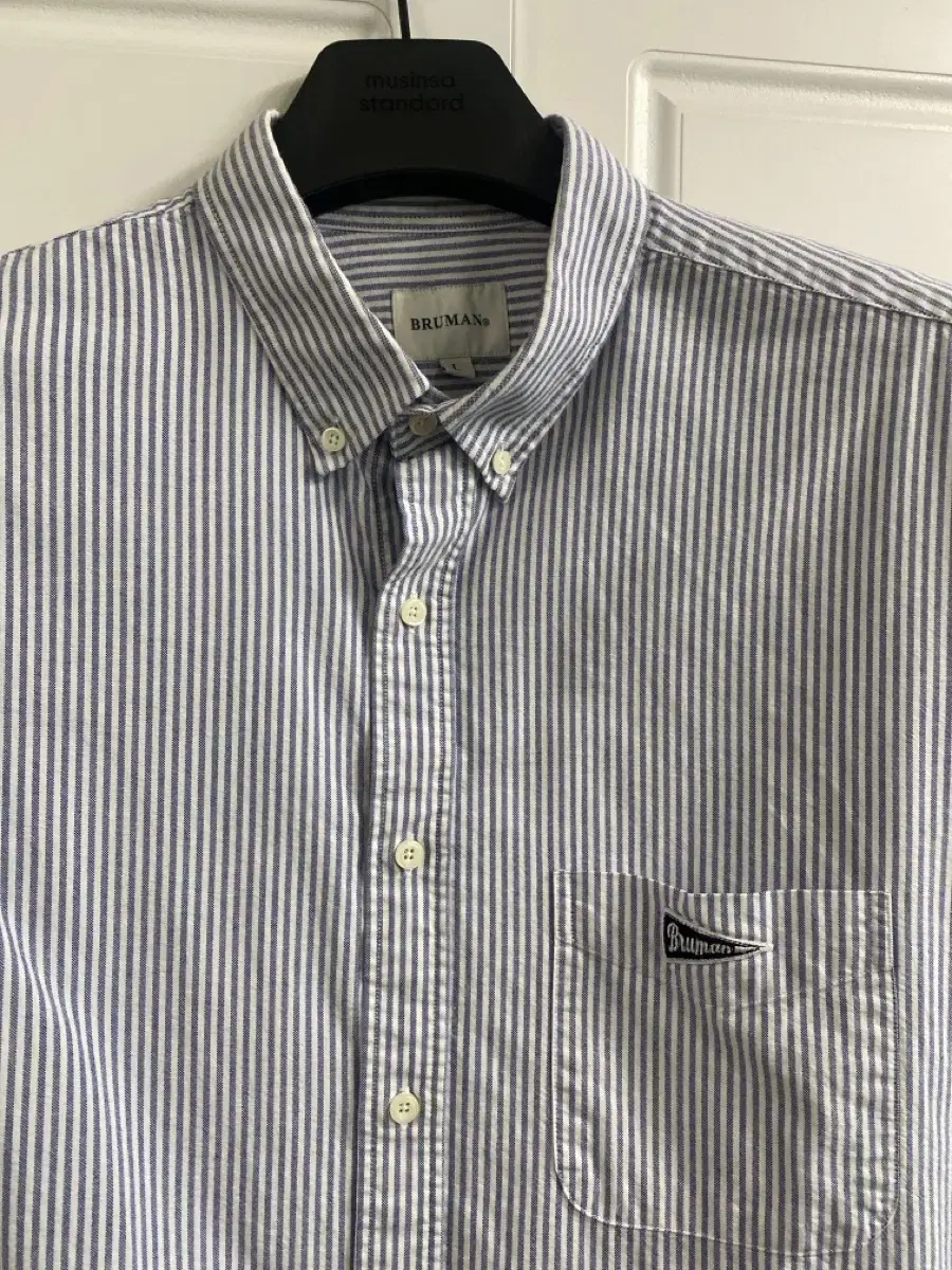 Bruman Oxford Stripe Shirt L