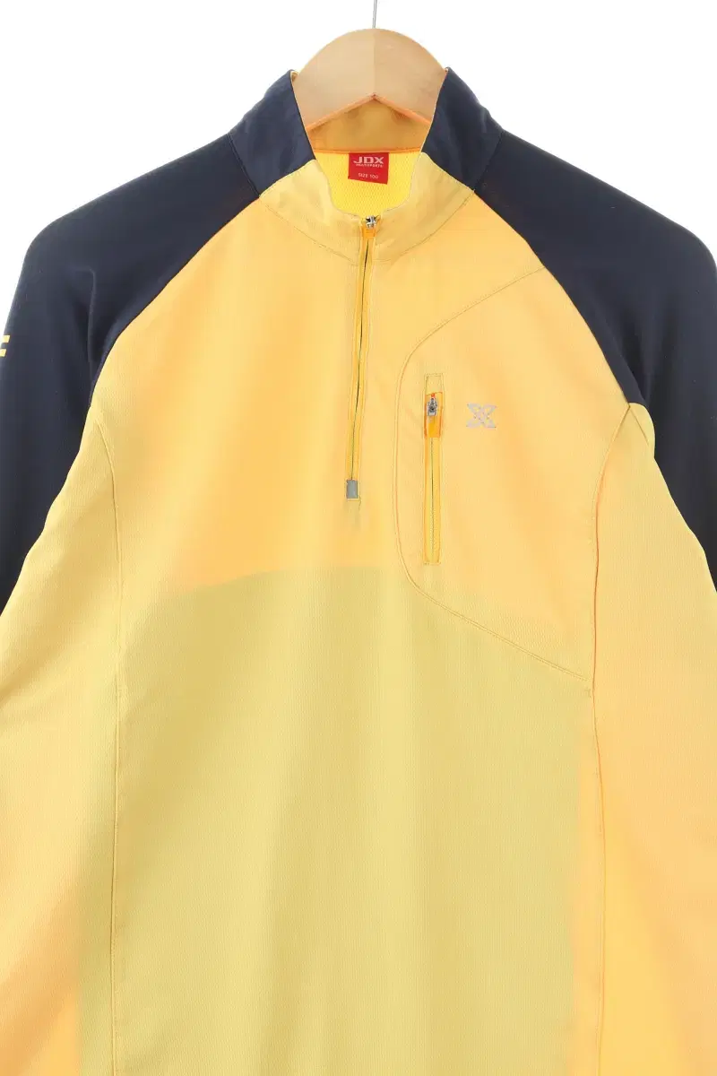 (K) JDX kara Long Sleeve T-Shirt Yellow Old School Loose Fit-104B1