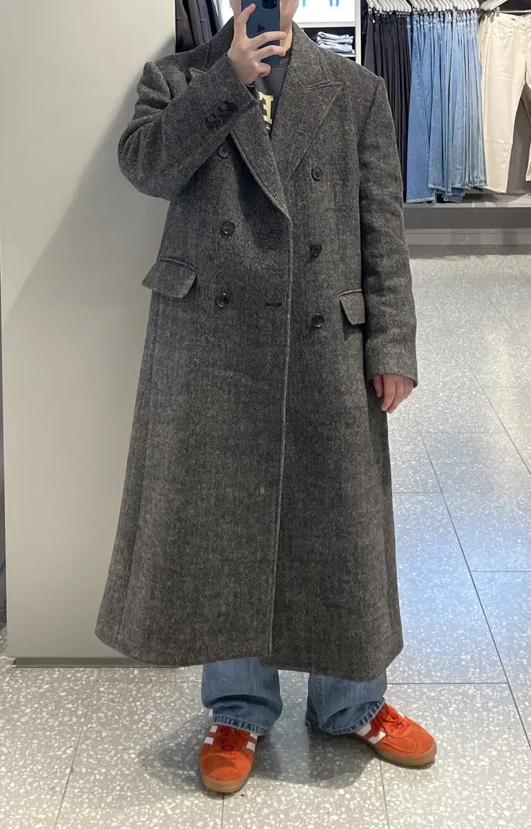 Dunst Tailored Double Wool Long Coat