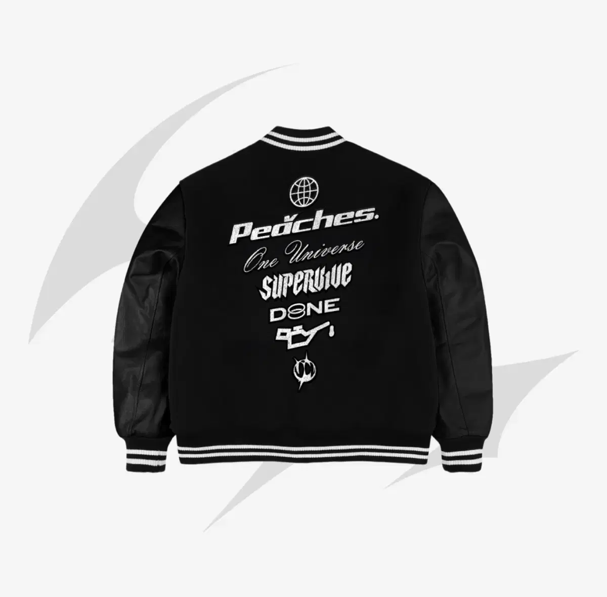 Supervive x Peaches Varsity Jacket