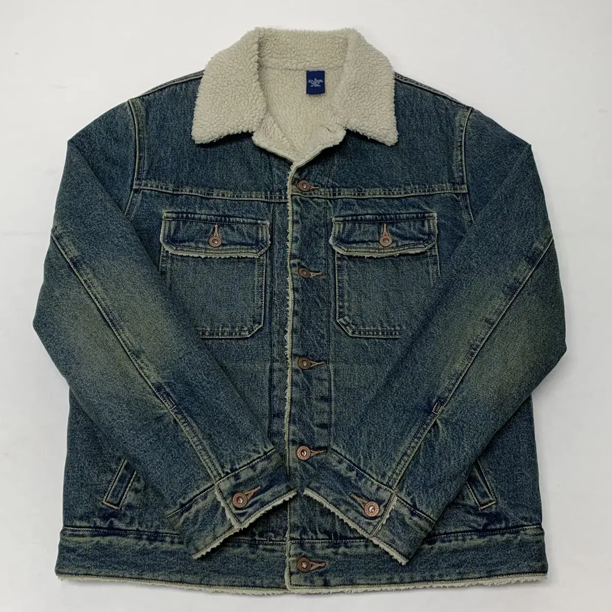 GAP Gap Denim Fleece Tucker Jacket (S)