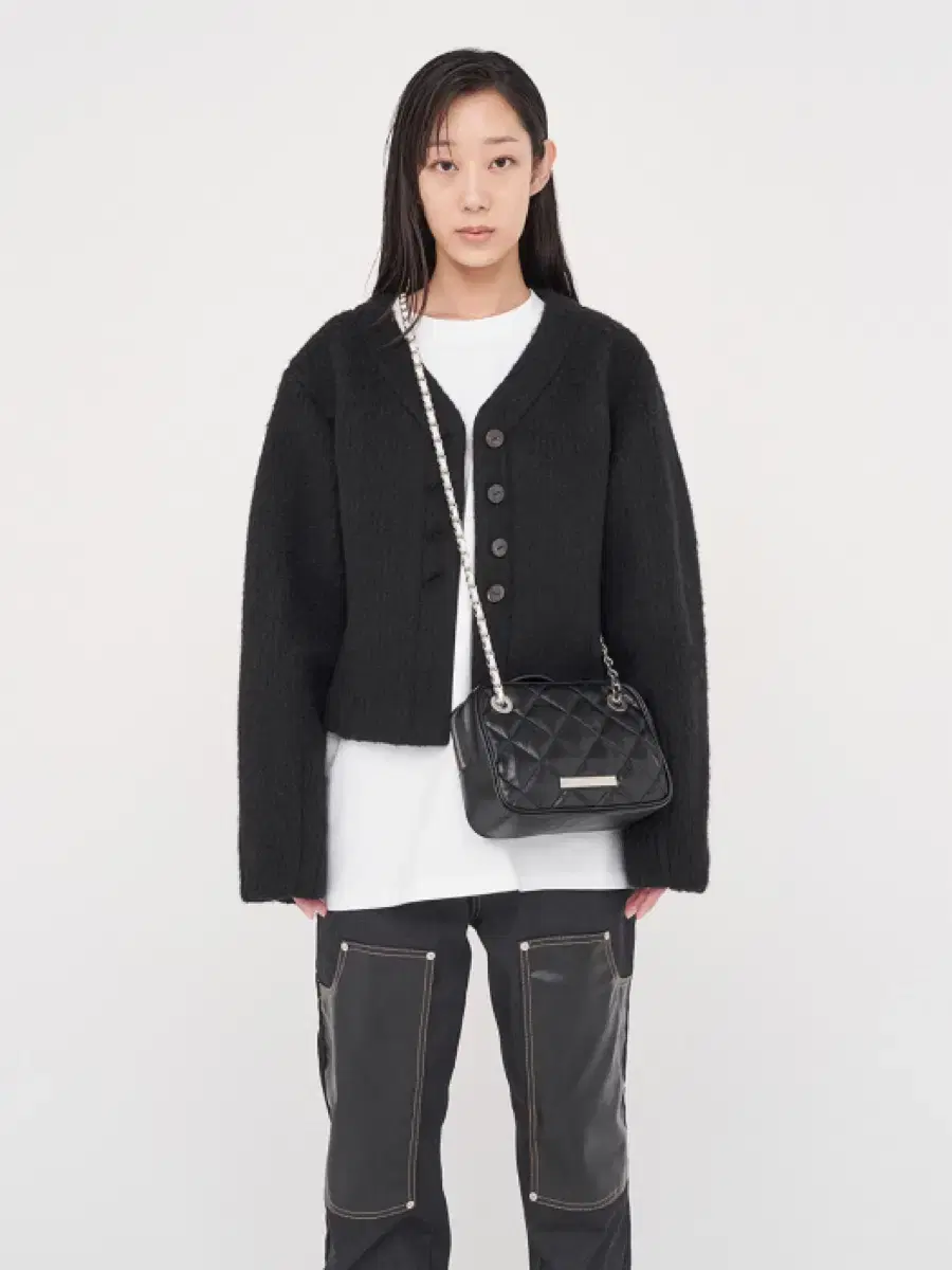 matin kim tone volume cardigan jacket