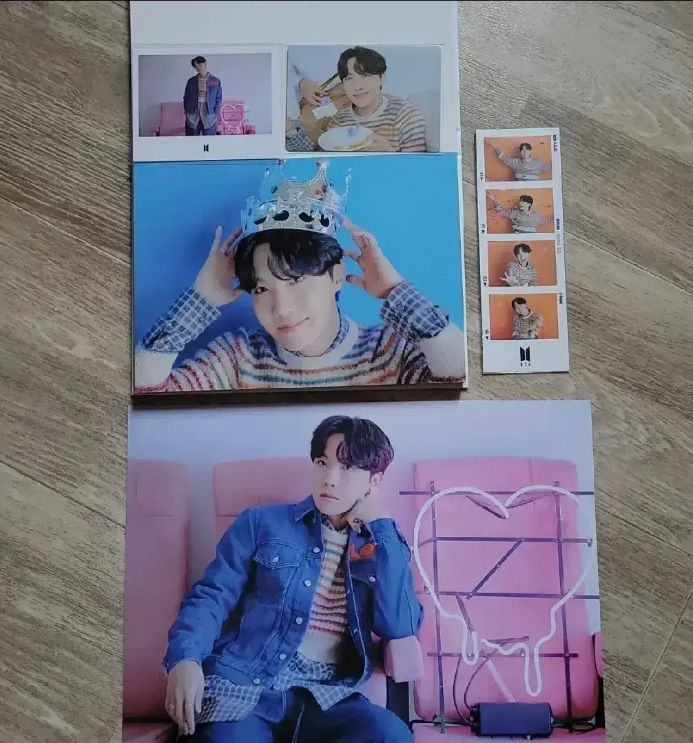 Bulk transfer of bangtan hoseokjehop photocards