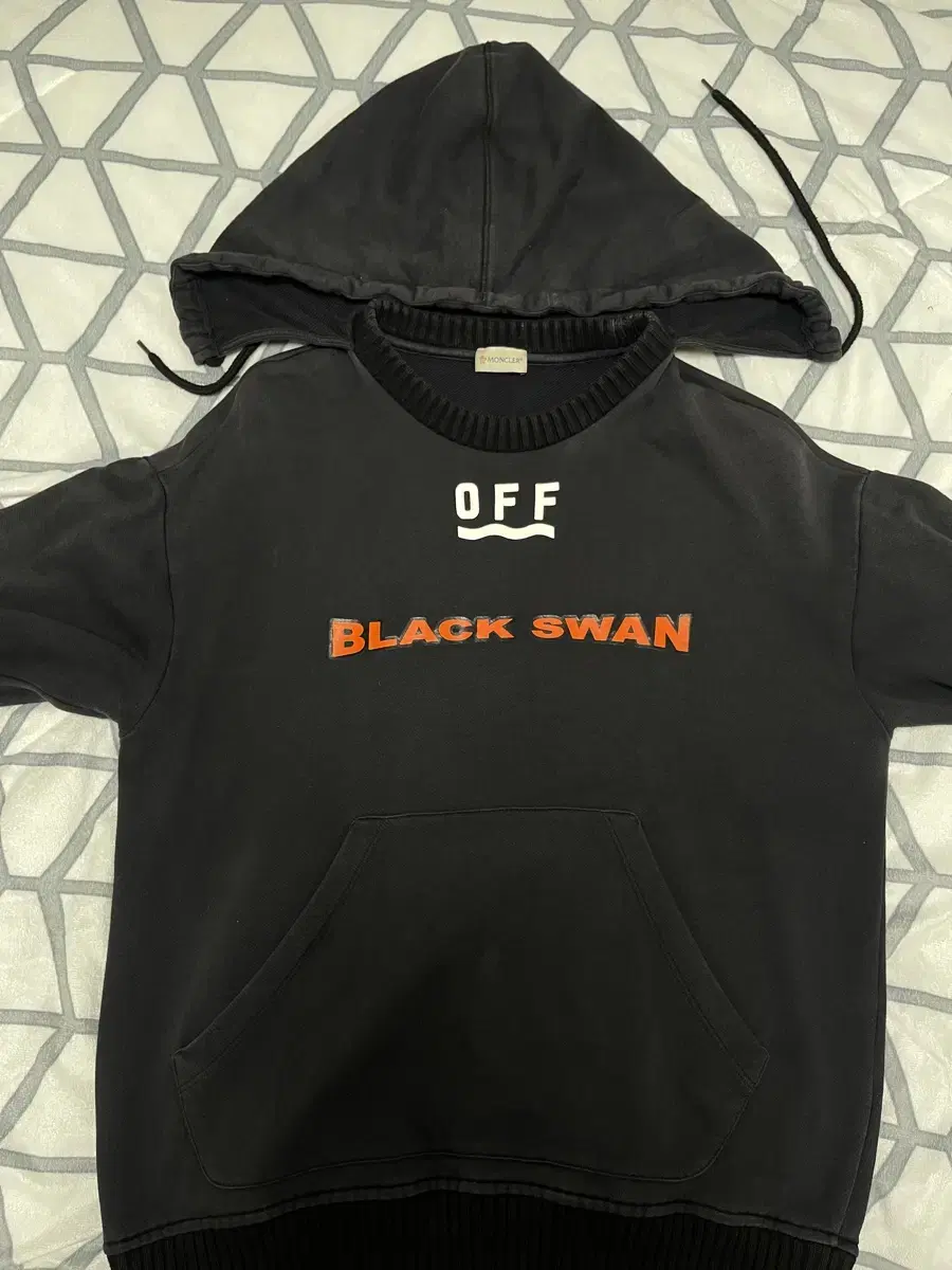 Off-White x Moncler Black Swan Sweater