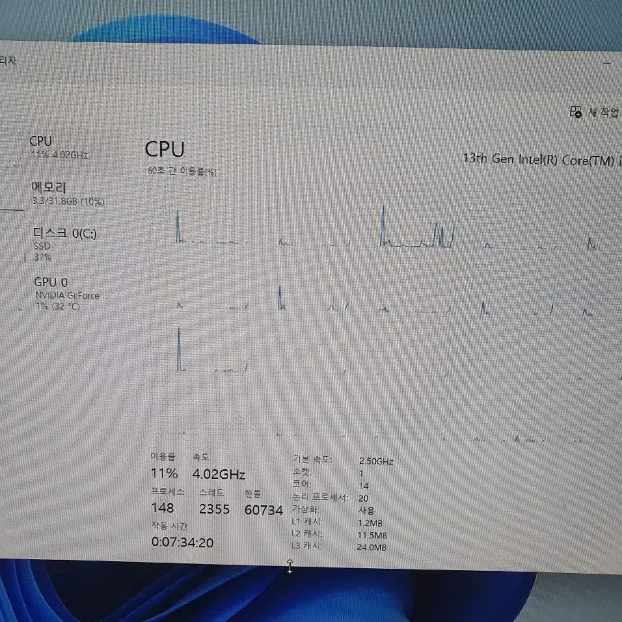 cpu 인텔 13세대 13500