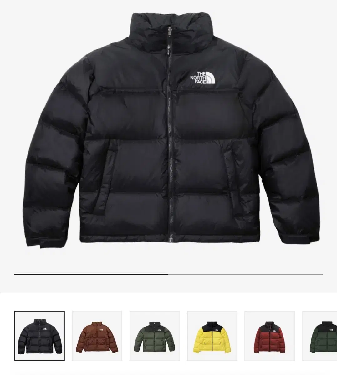 The North Face 1996 Retro Nopsie Padded Black