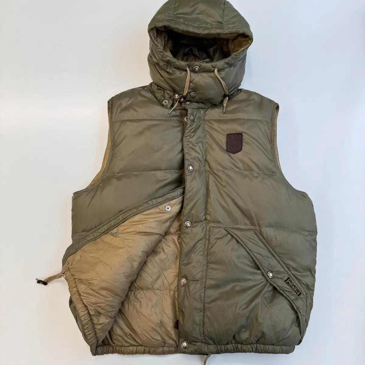 Polo Polo Ralph Lauren Leather Patch Goose Down Vest Puffer