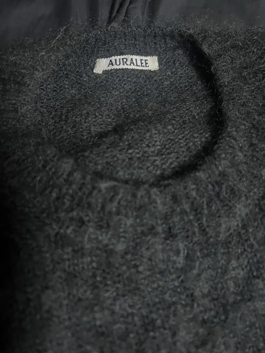 Aurari Superkid Mohair Knit Inkblack 3