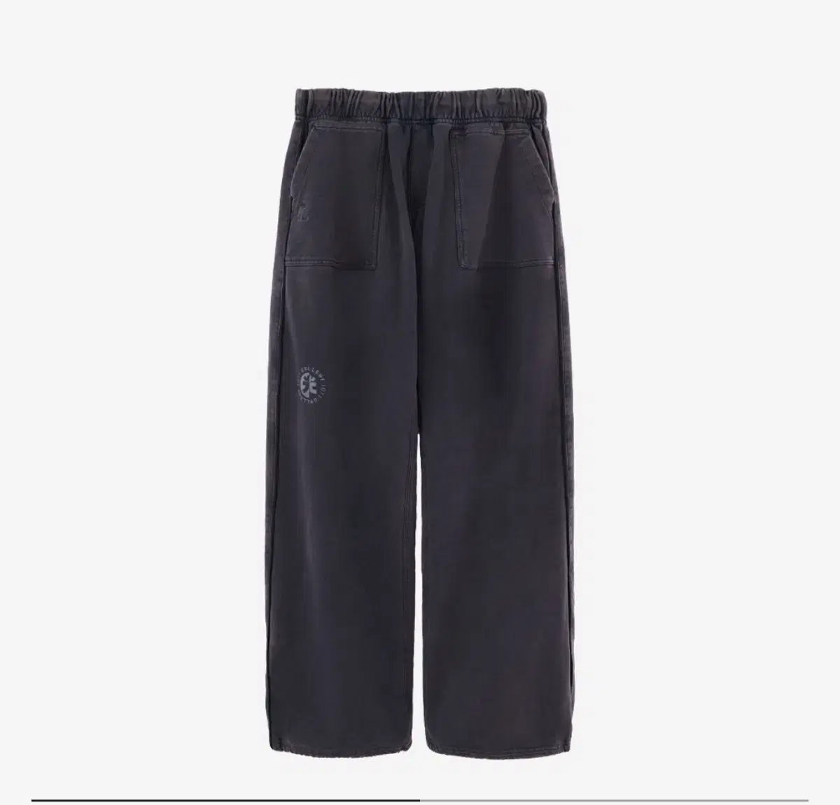 [2] Polyester Puttyg Sweatpants Dark Purple Navy