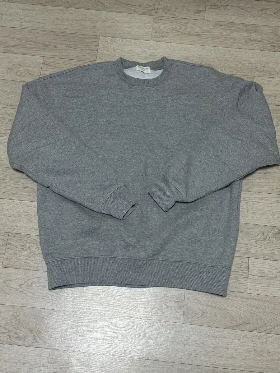 (M) Mens Standard Recycled Oversized Sweatshirt Gray