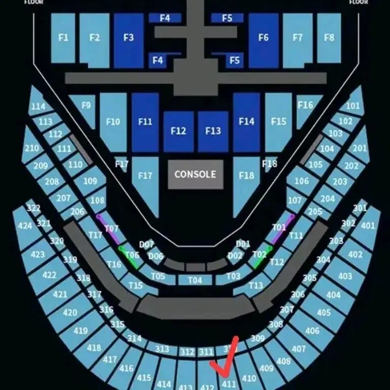 급처) NCT 127 콘서트 1/19 막콘 양도