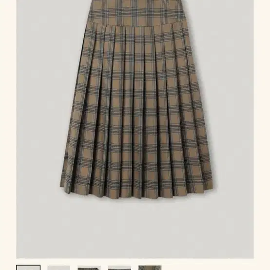 (구해요) 스무스무드 Melinda Check Pleated Skirt