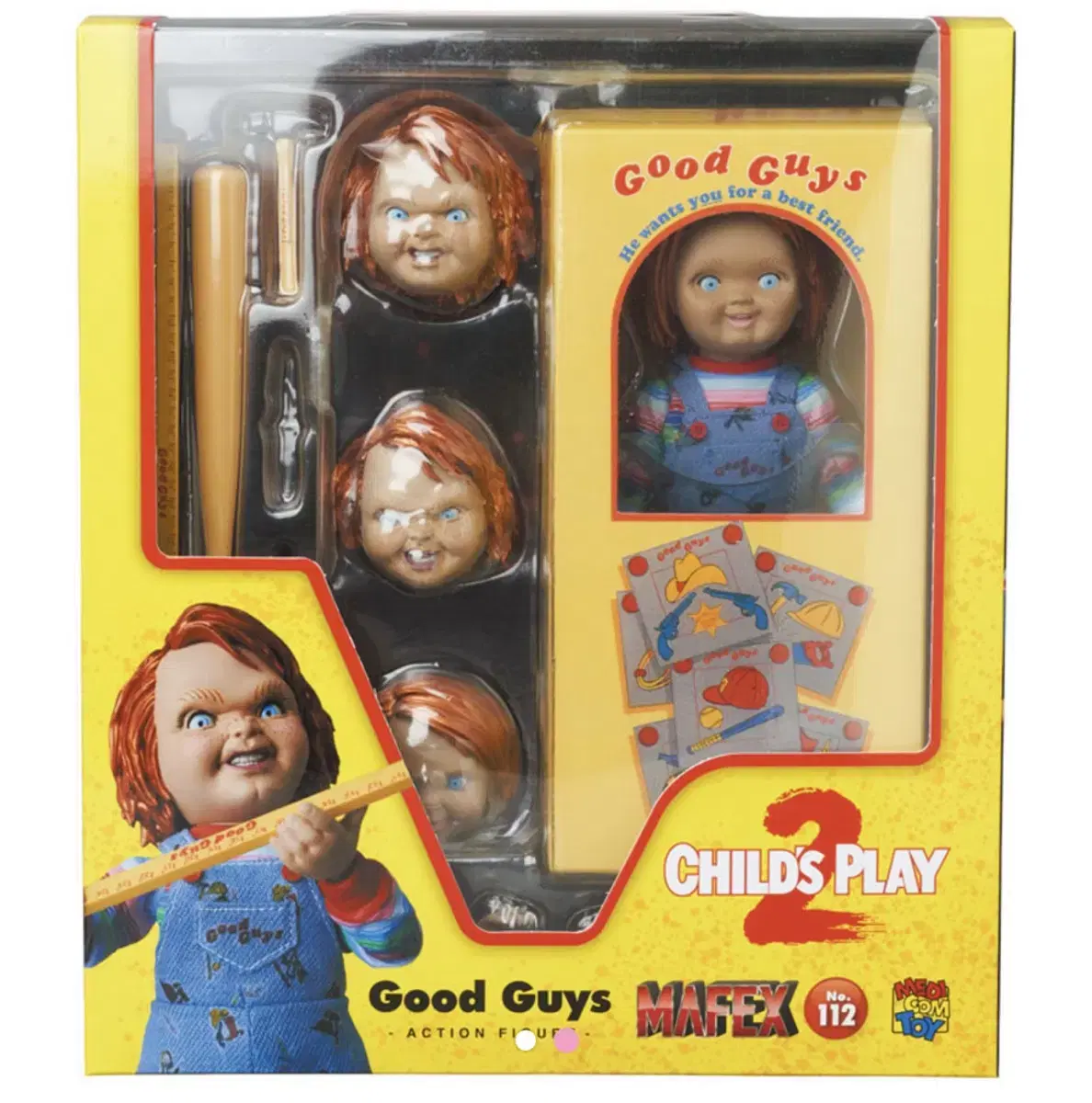 Mediocom Toys Satan's doll Epex Goodguy Chucky Figure Unsealed