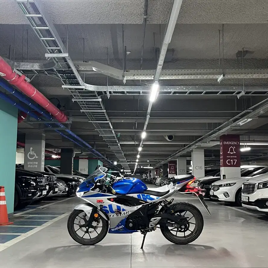 스즈키 gsx-r125 1만키로대 급처