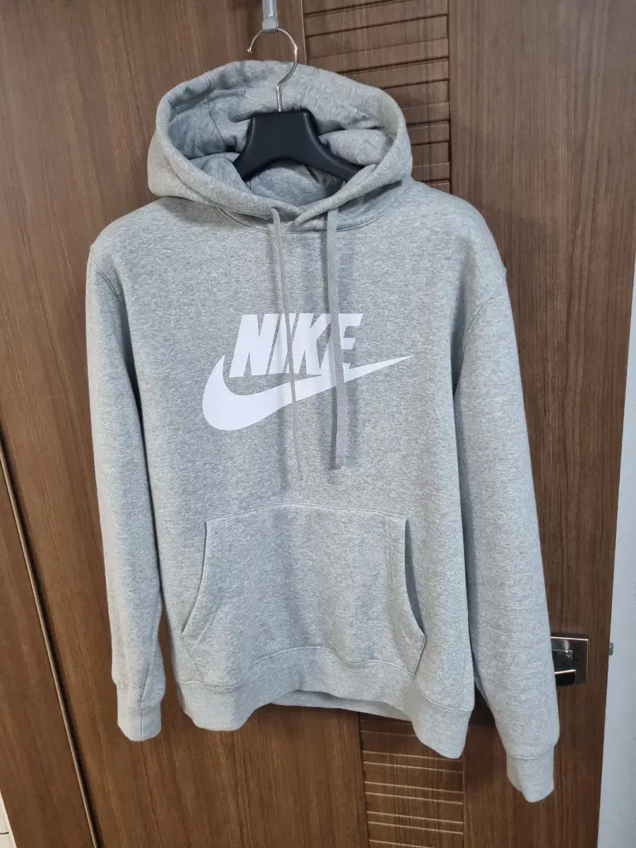 Nike Brushed Hoodie[M] Gray/Black