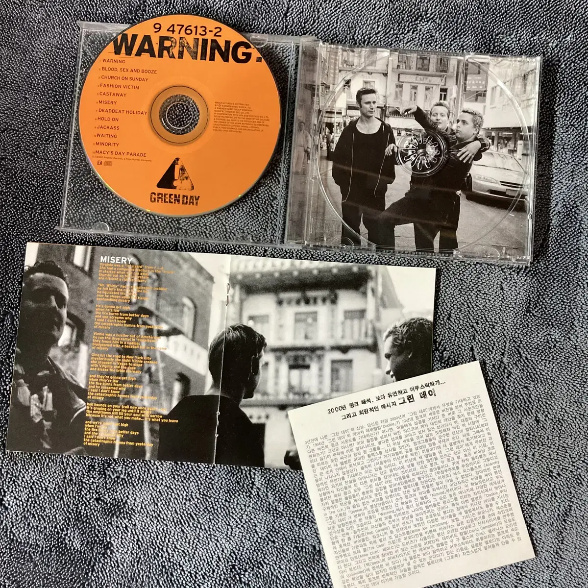 [중고음반/CD] 그린데이 Green Day 6집 Warning