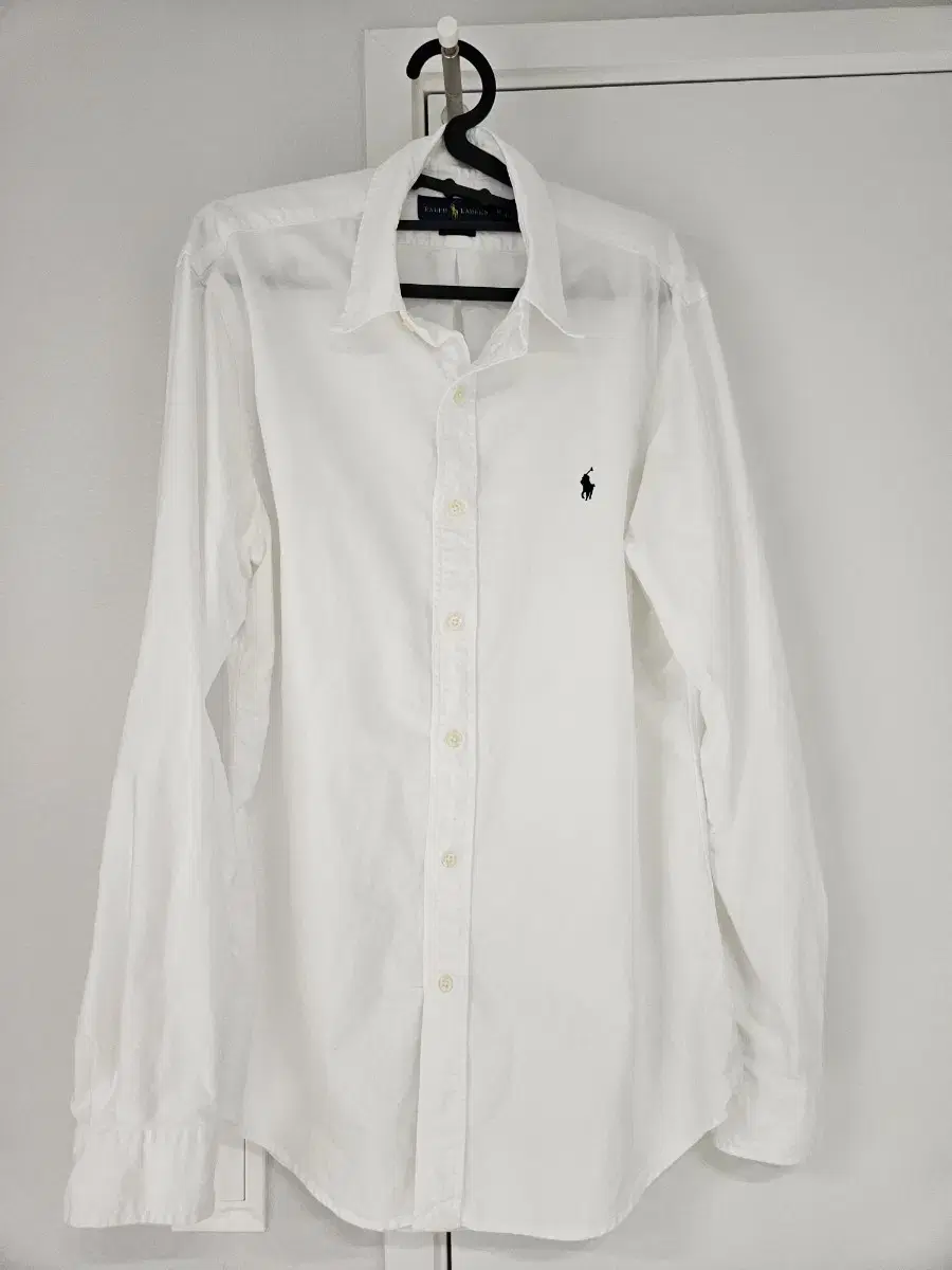 Polo Oxford White Shirt Classic Fit M(Domestic L)