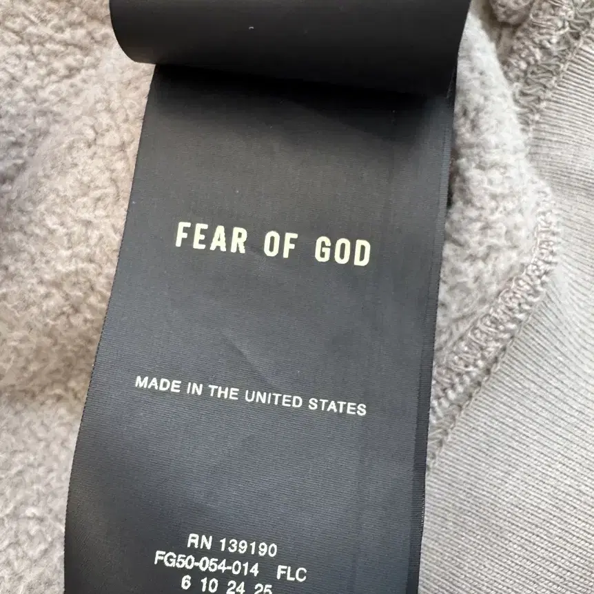 피어오브갓 7th 후드 FG  FEAR OF GOD SEVENTH