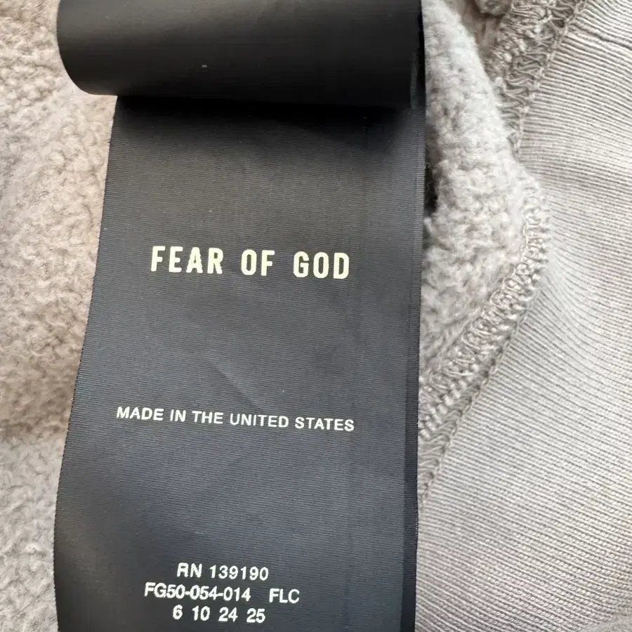 피어오브갓 7th 후드 FG  FEAR OF GOD SEVENTH