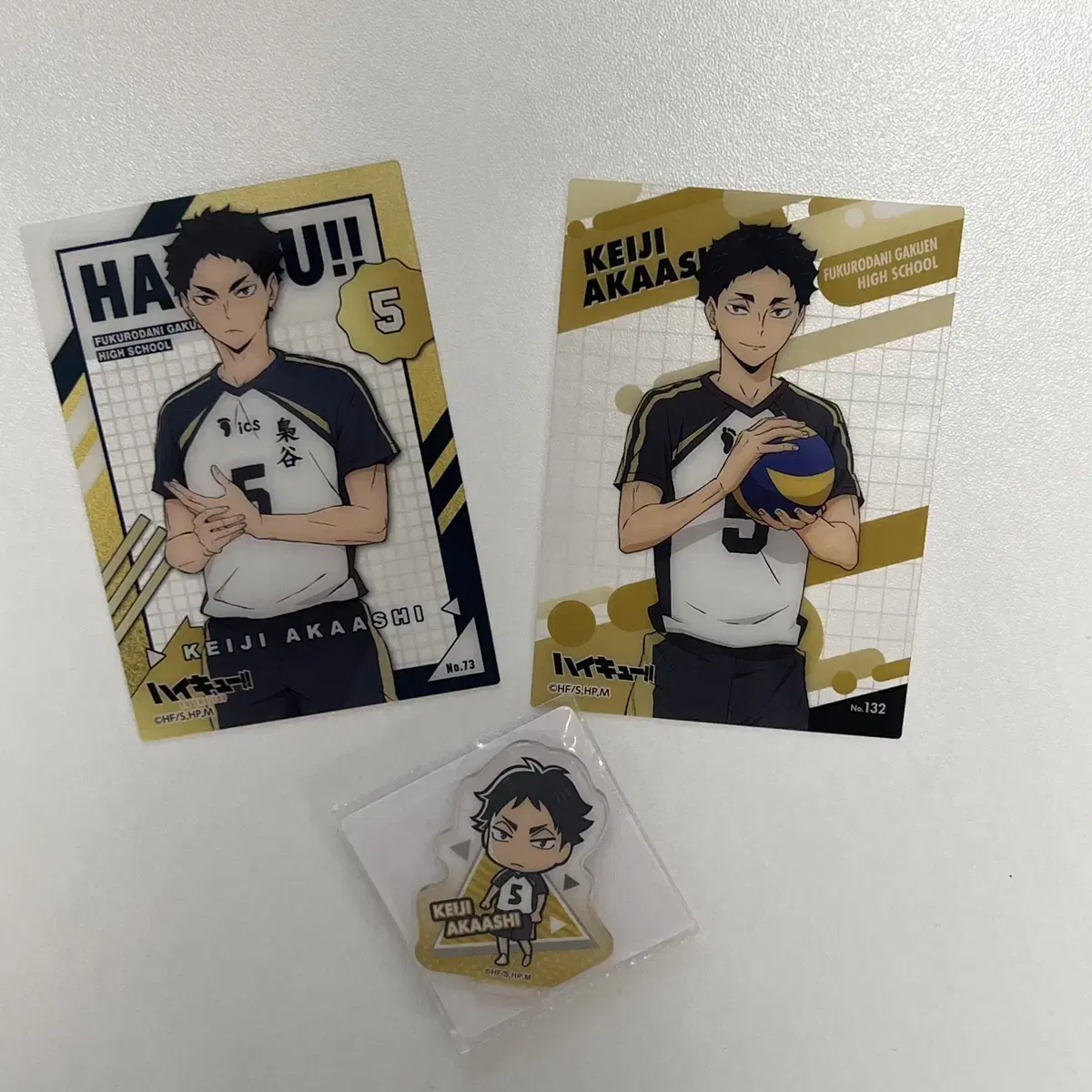 Haikyuu Akaashi Clear kard acrylic Stand