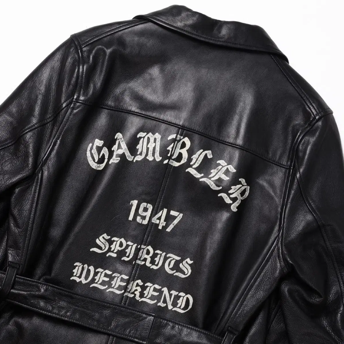 GANGSTERVILLE Benjamin Cowhide Coat