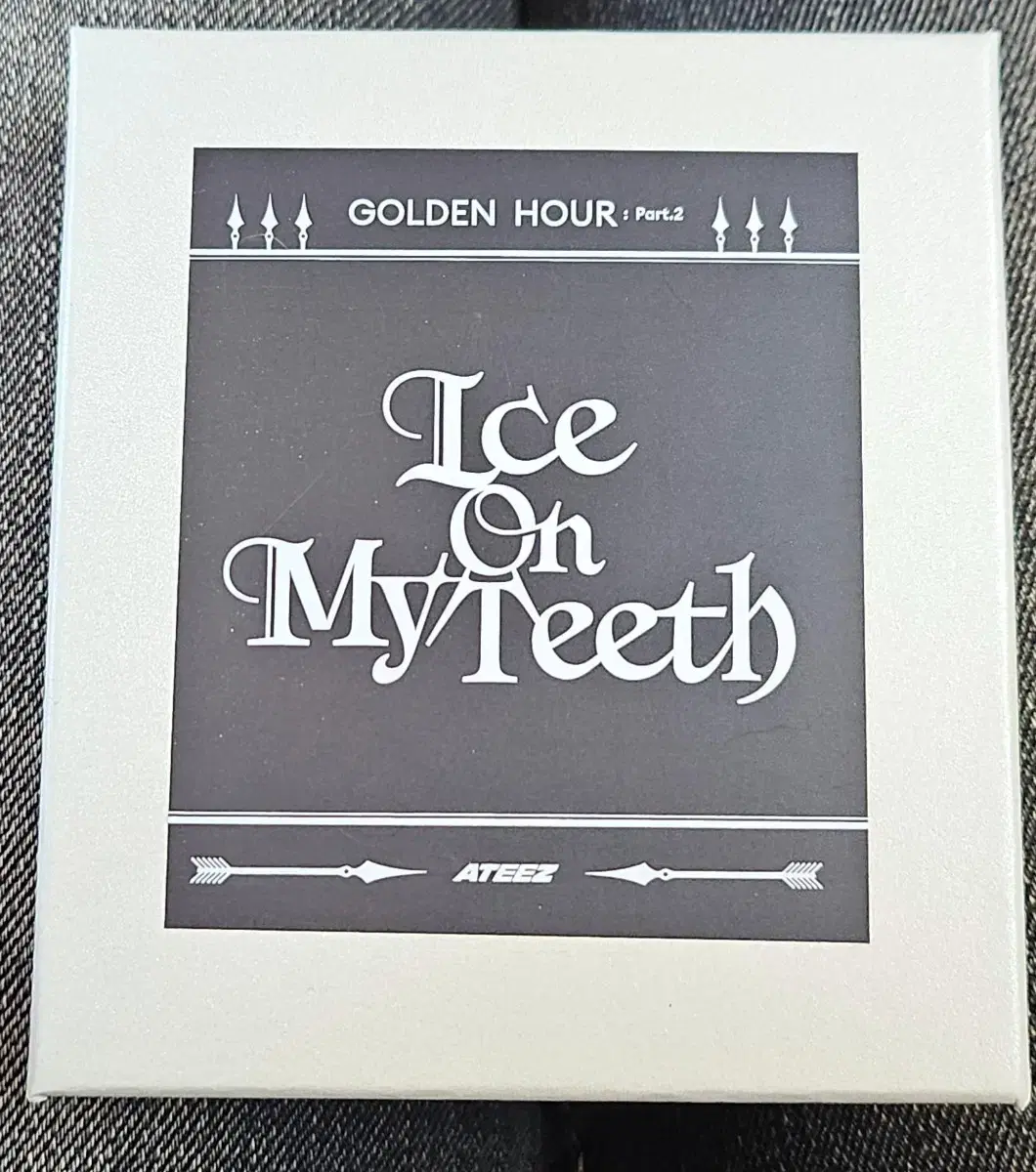 ATEZ Golden Hour pop up Ice on Myths Necklace