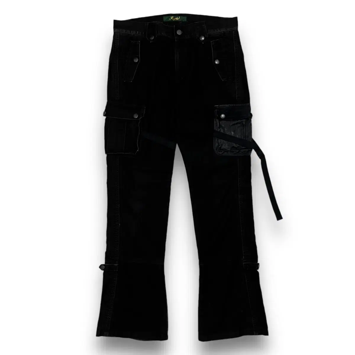 Rocksteady vahn Star Cargo Leather Bootcut Vintage Pants