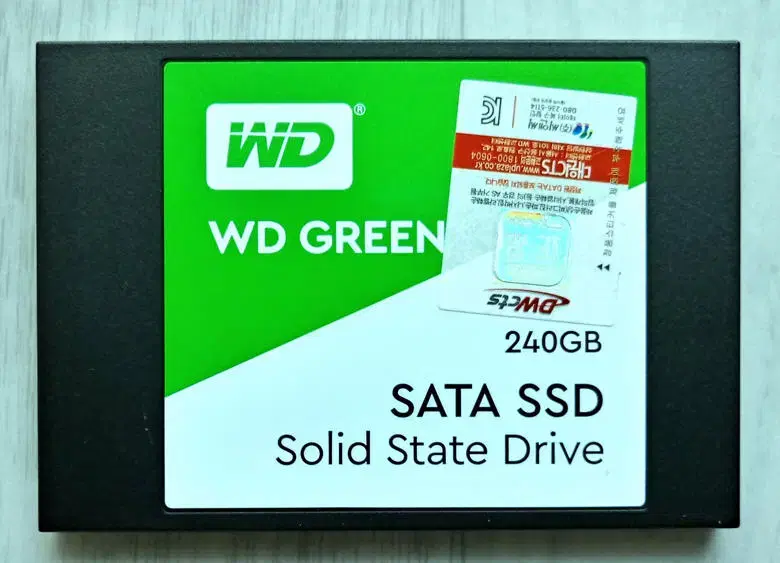 240GB WD GREEN SATA SSD