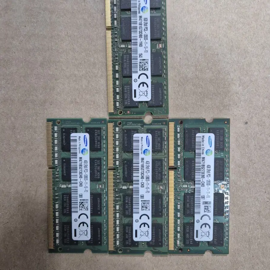 노트북램ddr3 8GB 4GB