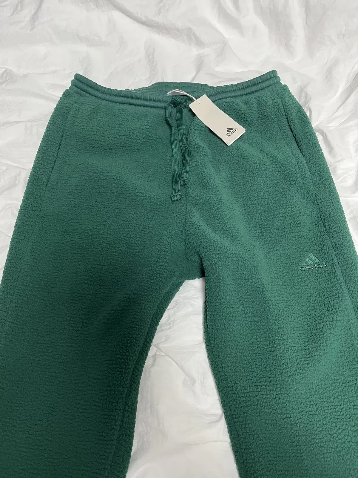 [L] Adidas Cozy Furisode Trousers Green sells