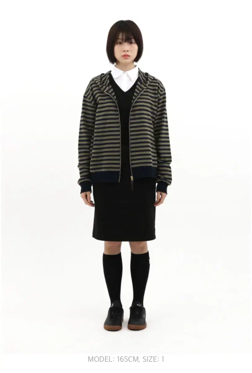 사파리스팟 미디 스커트 ROUX BASE SCHOOL MIDI SKIRT