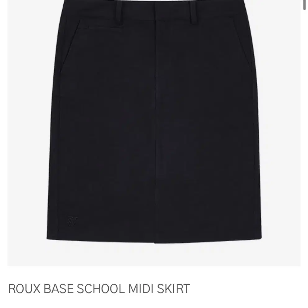 사파리스팟 미디 스커트 ROUX BASE SCHOOL MIDI SKIRT