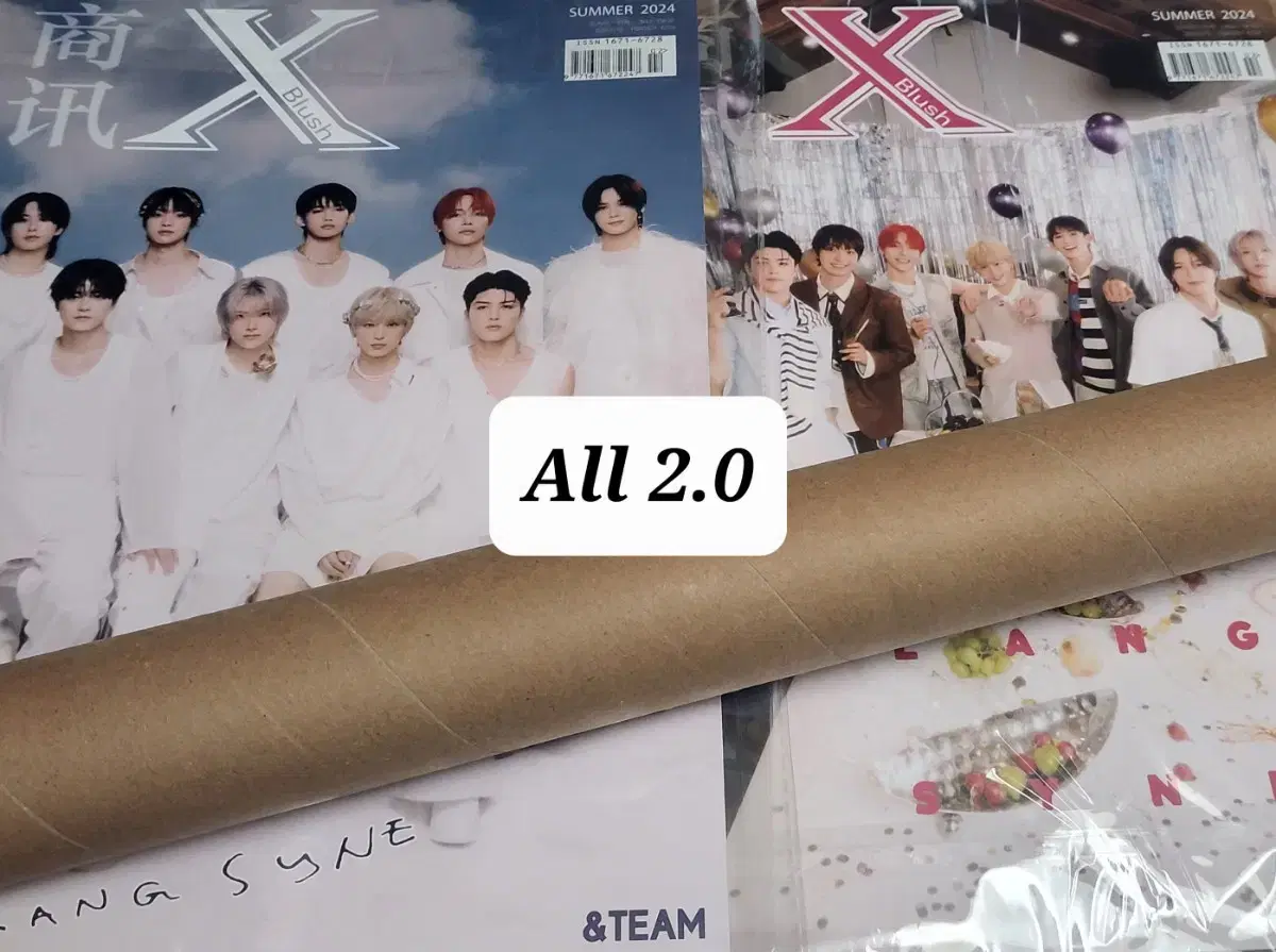 &team xblush magazine + poster bulk 2.0 WTS