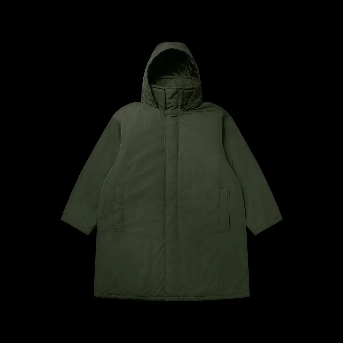 Uniqlo C Hooded Coat Olive M