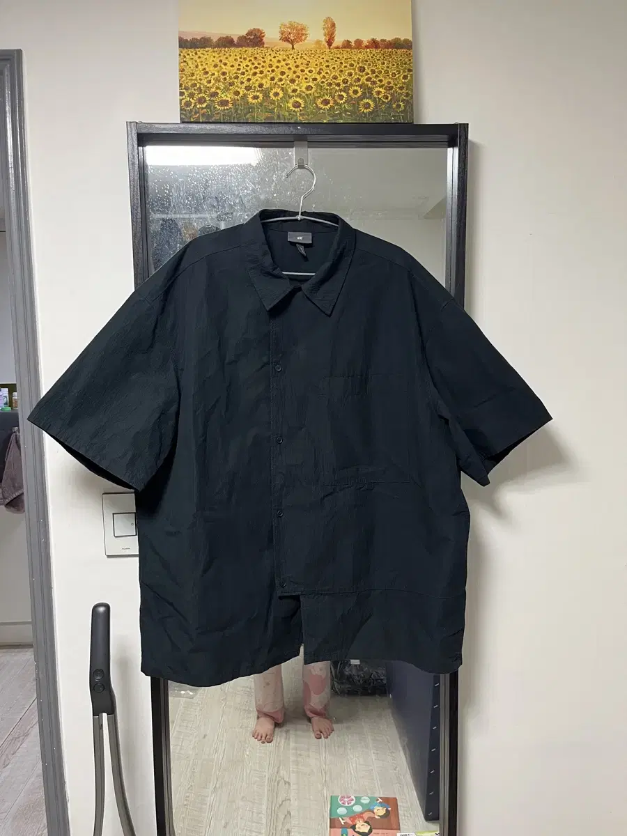 H&M Men's Big size short sleeve shirt