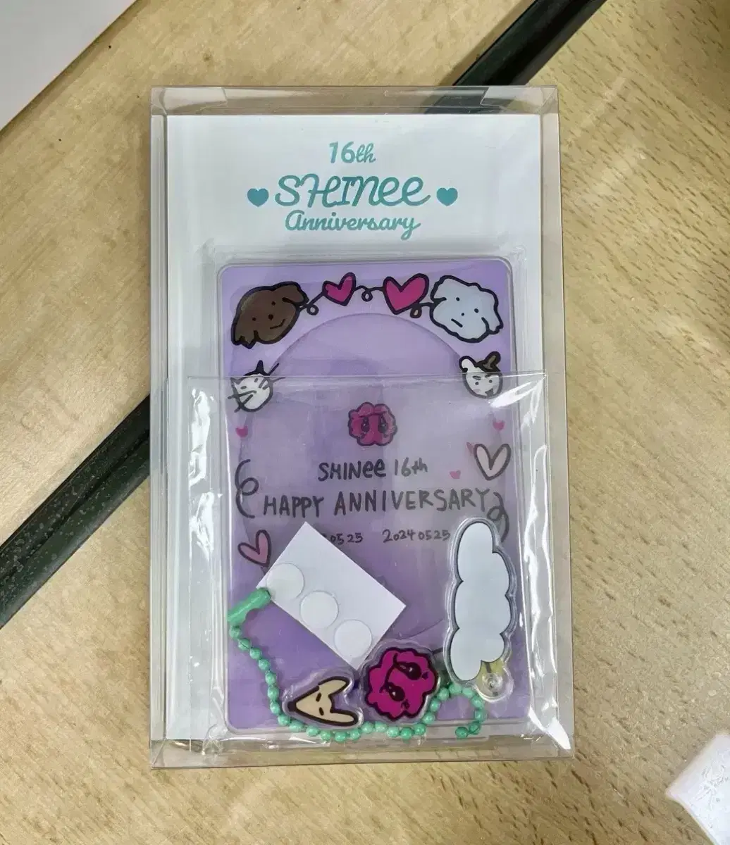 SHINee 16th Anniversary acrylic stand Set key Version Unused